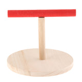 Max Bird Parrot Desk Stand Training Stand Perch Platform Play Game Frame Large