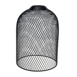 Maxbell Metal Pendant Lamp Shade Wrought Iron Wire Lampshade for Cafe Decoration Cylinder