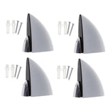 Maxbell 4x Adjustable Glass Clamp Clip Wood Glass Shelf Support Bracket  L