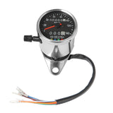 Maxbell Motorbicycle Instrument Digital Tachometer for Motorbike Modification Electroplated black