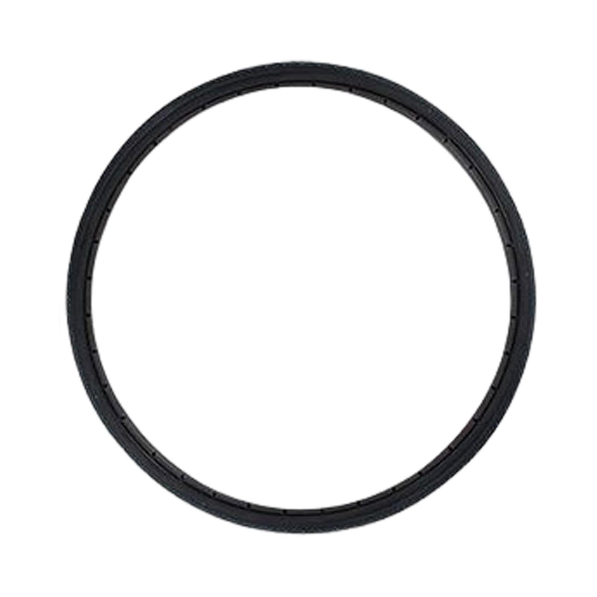 Maxbell Wheelchair Tire PU Urethane Assembly Tubeless Accessory Easy to Install 24X1 3/8 black