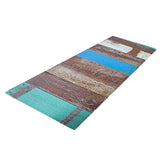 Max 120x40cm Floor Mat Runner Kitchen Non-slip Area Rug Retro Wood Floor