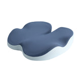 Maxbell Memory Foam Seat Cushion Support Non slip Pad for Office Home Traveling Dark Blue