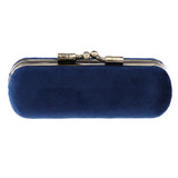 Maxbell Lipstick Holder Makeup Case Storage Box Mirror Purse Pocket  Blue