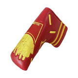 Maxbell Durable Golf Club Headcover Socks Golf Mallet Putter Head Cover Golfers 15cmx12cmx5cm