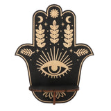 Maxbell Wall Mounted Crystal Display Shelf Decorations Creative for Home Bedroom Palm