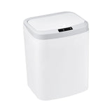 Maxbell 16L Smart Trash Can Dustbin Rubbish Bin for Office Living Room Bedroom White