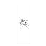 Max Privacy Frosted Window Film PVC Non Adhesive Window Clings Decor Split