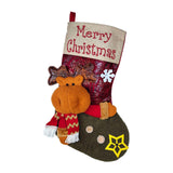 Maxbell Durable Hanging Storage Pouch Gift Bag Kids Decoration Christmas Treat Bags Elk