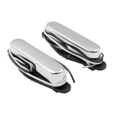 Max Maxb 2 Pack of Guitar Neck Pickup for Guitar Replacement Silver