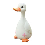 Maxbell Duck Statue Resin Creative Desktop Craft Ornament for Office Balcony Bedroom Mom