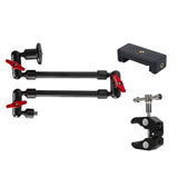 Maxbell Flexible Arm Mounts Articulating Arm for DSLR Camera Studio Live Streaming 2 Section For Phone