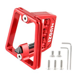 Maxbell Lightweight Folding Bike Carrier Block Adapter Bicycle Pack Bracket Holder Red