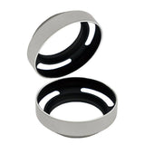 Max Maxb 2pcs Silver Aluminium Vented Lens Hood Shade For Leica 58mm