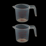 Maxbell 2x Plastic Jug Pour Spout Surface Kitchen Tool Supplies Measuring Cup 250ml
