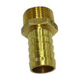 Max Brass Male Thread Hose Pipe Fitting, 3/4" Male Pipe Connector Kit DN20x19mm
