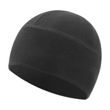 Maxbell Fleece Beanie Hat Winter Lightweight Soft for Snowboard Outdoor Men Women Dark Gray