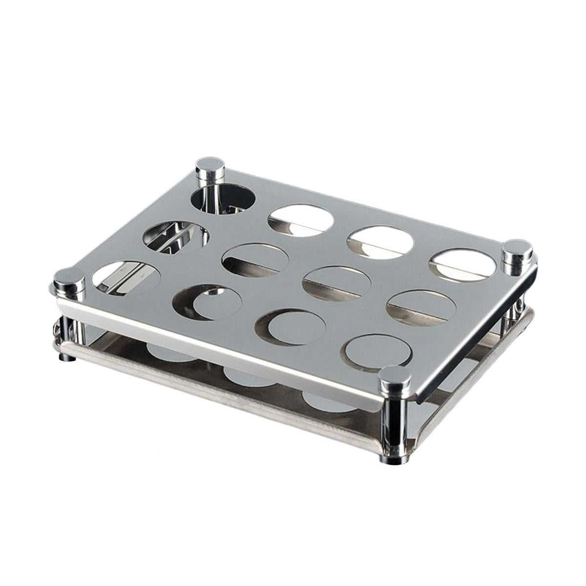 Maxbell Shot Glasses Serving Tray 15ml Serving Tray for Restaurant Wedding Home 12 Hole