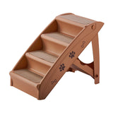 Maxbell Dog Stairs Steps Ladder Pet Non Slip Platform Cat Ramp for Soft Bed Couch Coffee