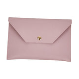 Maxbell Makeup Bag Travel Simple PU Leather Gift for Women Girl Toiletry Clutch Violet