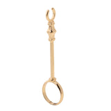 Max Metal Ring Hand Finger Cigarette Holder Rack for Smoking Accessory Golden