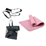 Maxbell Maxbell Yoga Mat with Storage Bag Sports Fitness Pad for Workout Gymnastic Home Gym Thick 1cm Pink