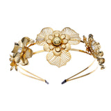 Maxbell Elegant Bridal Headband Women Hairband for Wedding Anniversaries Engagement