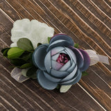 Max Silk Camellia Wrist Corsage Bridal Bracelet Wedding Hand Flower Bice