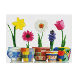 Max Handmade Ribbon Embroidery Flower Painting Kit Cross Stitch DIY Decoration