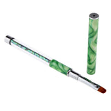 Maxbell Polygel Nail Art Liner Brush Acrylic UV Gel Polish Paint Drawing Pen Green
