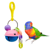 Maxbell Bird Parrot Toys Hanging Bell Pet Bird Cage Hammock Swing Toy Type 1