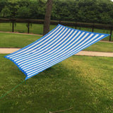 Max Blue White Sunblock Shade Cloth Net for Flowers, Plants, Patio, Lawn 2m x 6m