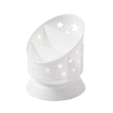 Maxbell Desk Pencil Pen Holder Makeup Brush Bucket Multipurpose for Office Bedroom White