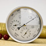Max Barometer Temperature Hygrometer for Weather Station 132THB silver white