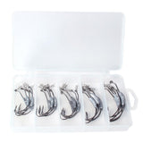 Max 1 Box Weighted Fishing Hooks with Lead Spring 25 Pieces