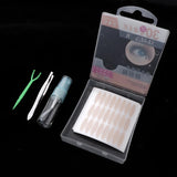 Maxbell 240 Pairs Invisible Fiber Double Eyelid Stickers Eyelid Lifting Strips Semiellipse