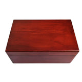 Max Wooden Jewelry Music Box Creative Crafts Gift red