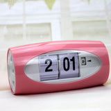 Max Digital Table Clock Auto Flip Clock Alarm Clock Home Decor Desk Clock Red - Aladdin Shoppers