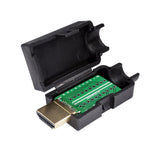 Maxbell HDMI Male 19Pin Adapter TV Plug for PC Graphics Card HDMI Extender Accessory A