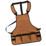 Max Waterproof Oxford Cloth Tool Bib Apron for Woodworking Gardening Carpenter