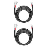 Maxbell 2 Pieces Extension Wiring Harness for Headlight Motorcycle Accessories