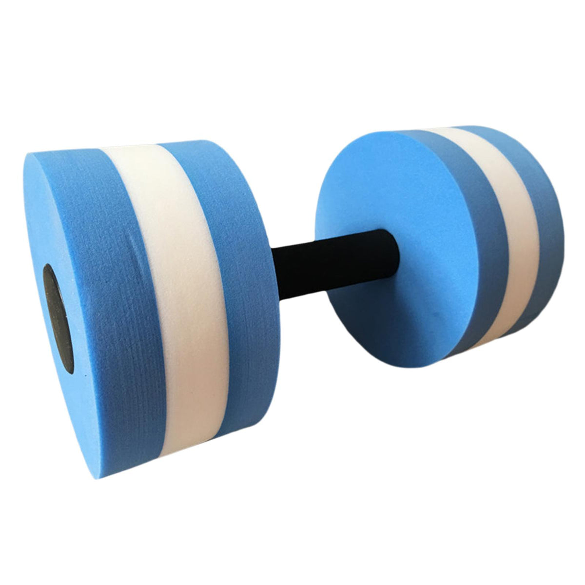 Maxbell Aquatic Dumbbell Hand Bar Water Aerobics Workouts Aquatic Exercise Dumbbells Blue