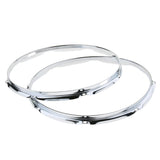 Max Maxb 2 Pieces 14inch Sanre Drum Hoop Ring Rim Die Cast Hoops 8 Hole