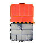 Maxbell Fishing Tackle Box with Handle Adjustable Dividers Portable Hook Storage Box
