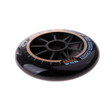 Maxbell Speed Skating Wheels Outdoor Indoor Inline Skate Wheels Tool 110mm Black