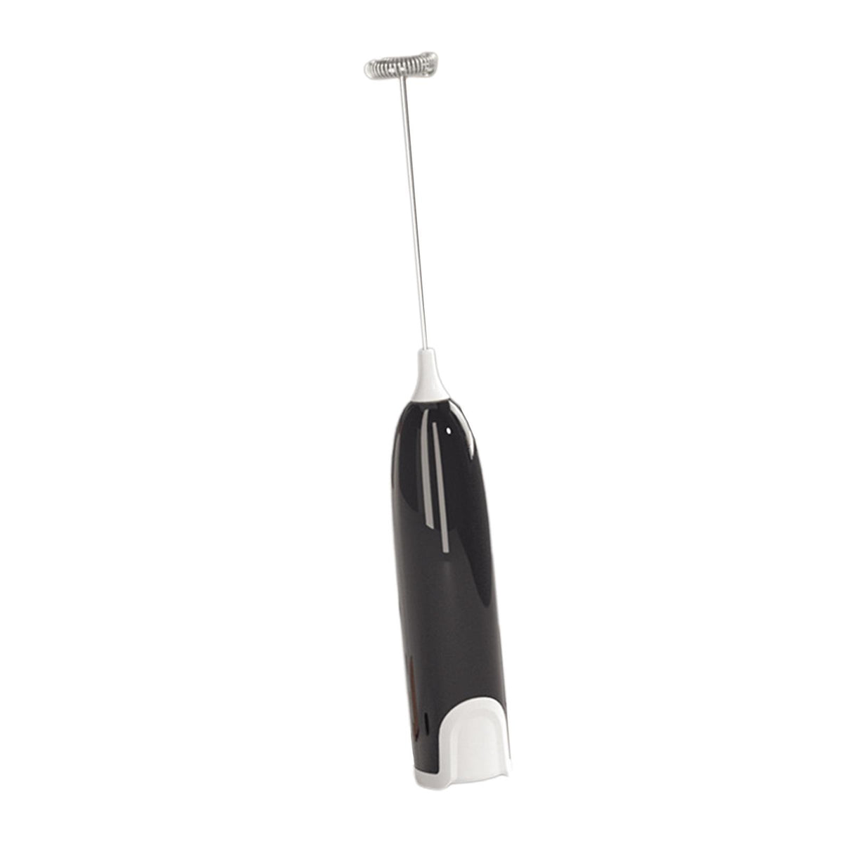 Maxbell Practical Handle Egg Beater Whisk Drink Mixer for Juice Mixer Hot Chocolate Black