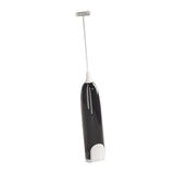 Maxbell Practical Handle Egg Beater Whisk Drink Mixer for Juice Mixer Hot Chocolate Black