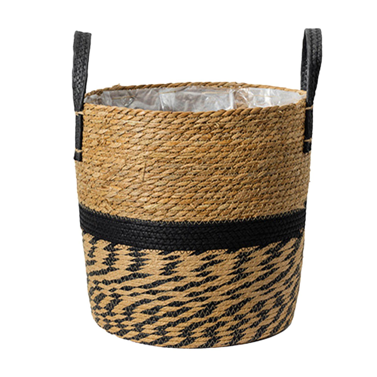 Maxbell Planter Basket Decorative Flower Arrangement Pot for Balcony Garden 21cmx17cm