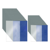 Maxbell Sun Print Paper Solar Drawing Paper Cyanotype Paper for Kids Adults 18pcsA4 and 18pcsA5