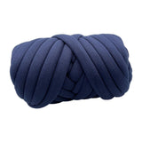 Maxbell Chunky Yarn Polyester for Pillow Handmade Navy Blue